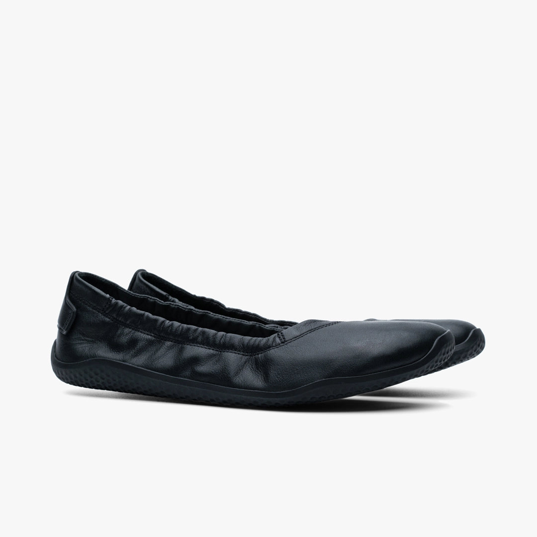 VIVOBAREFOOT - Primus Asana Yin Ballerina Leather Black - Bailarina Barefoot