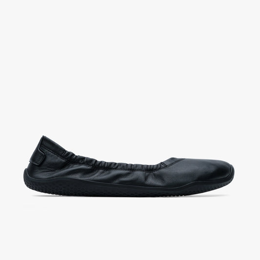 VIVOBAREFOOT - Primus Asana Yin Ballerina Leather Black - Bailarina Barefoot