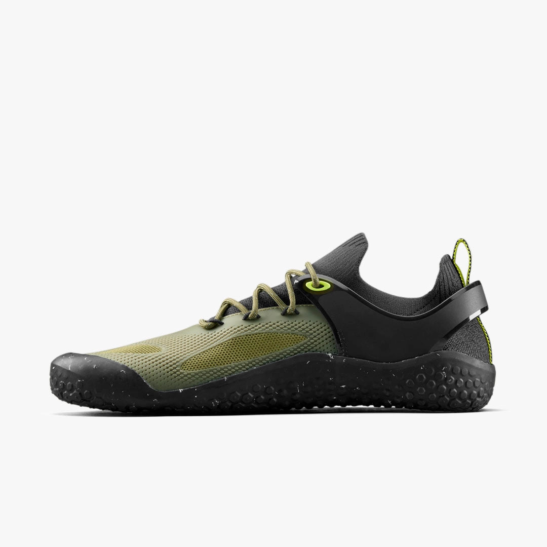 VIVOBAREFOOT - Motus Strength Forest Green/Acid Lime - Deportivas minimalistas para entrenamiento de alto nivel / fuerza