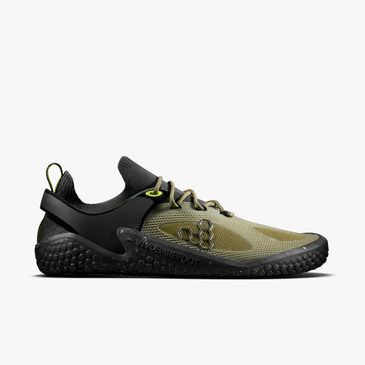 VIVOBAREFOOT - Motus Strength Forest Green/Acid Lime - Deportivas minimalistas para entrenamiento de alto nivel / fuerza