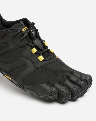 Vibram FiveFingers - V-Trail 2.0 Black/Yellow - Deportivas barefoot para trail