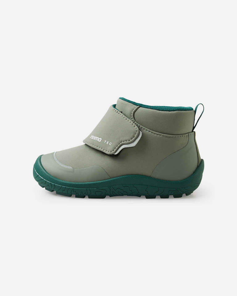 Reima - Hyppii Greyish Green - Botines barefoot impermeables