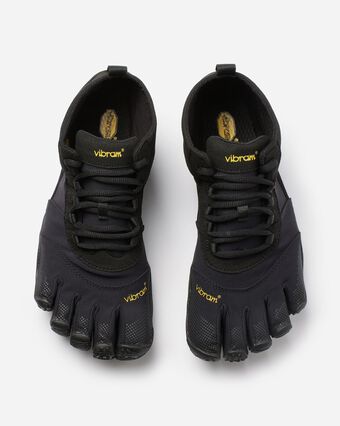 Vibram Five- V Trek Negro -Deportivas Barefoot para Outdoor Hombre