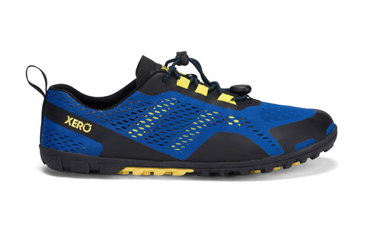 Xero Shoes - Aqua X Sport - Blue / Yellow - Deportivas minimalistas hombre