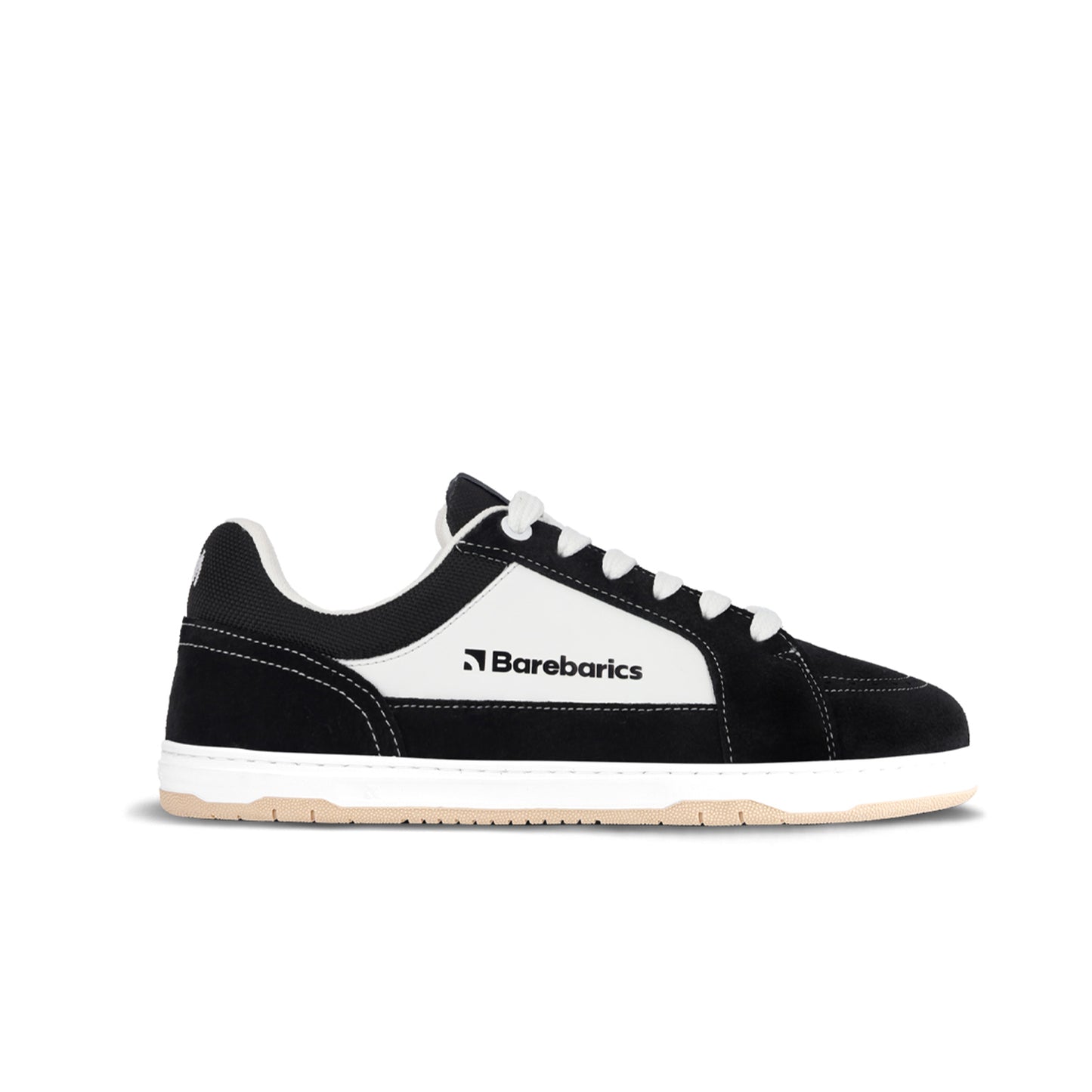 Barebarics - Legend Black & White - Deportivas barefoot-Barebarics-Cacles Barefoot-Tienda de calzado barefoot respetuoso minimalista