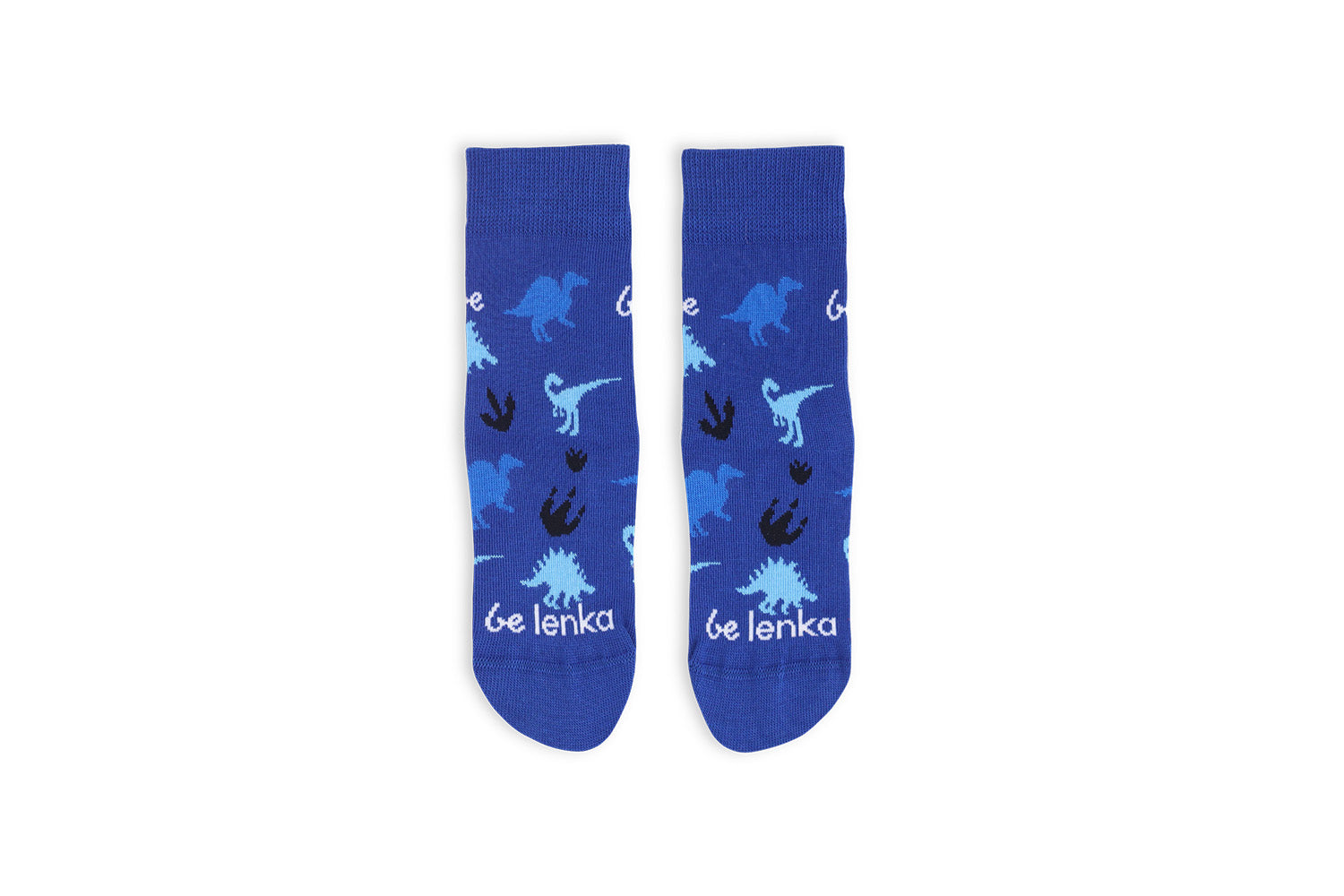 Be Lenka Kids - Crew Dino – Calcetines barefoot-Be Lenka-Cacles Barefoot-Tienda de calzado barefoot respetuoso minimalista