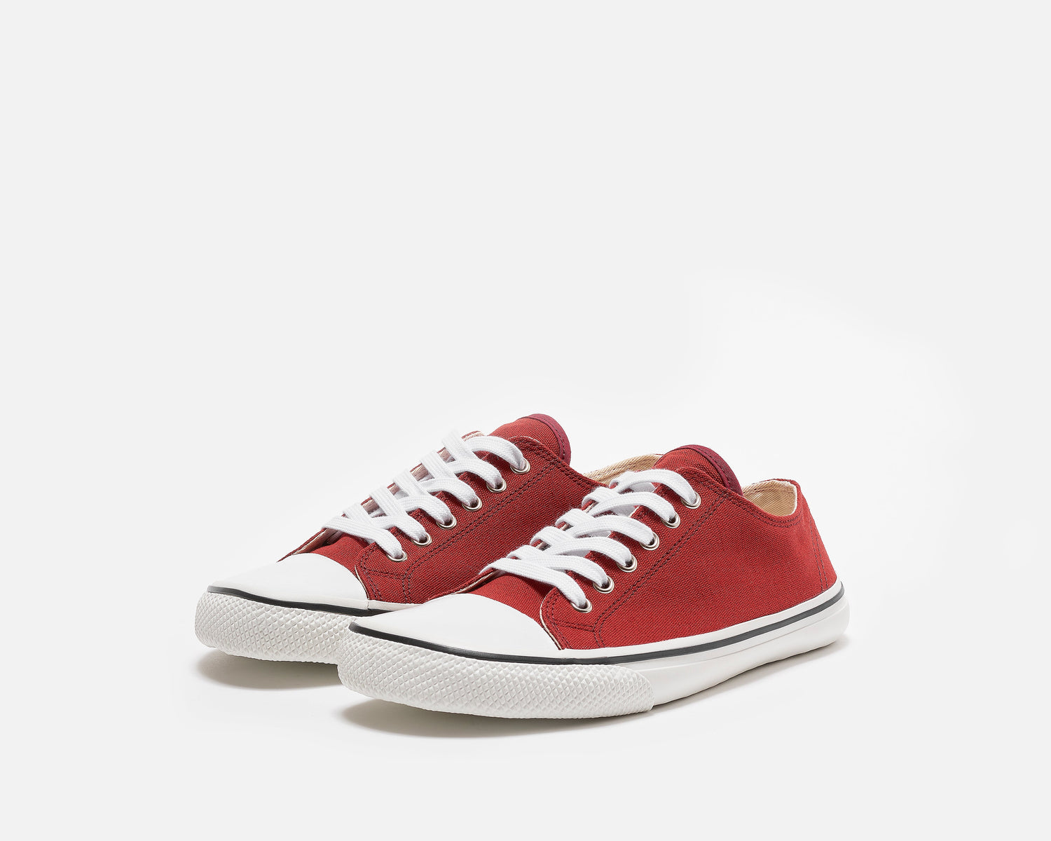 Bohempia - Herlik Burgundy & White - Deportivas barefoot-Bohempia-Cacles Barefoot-Tienda de calzado barefoot respetuoso minimalista