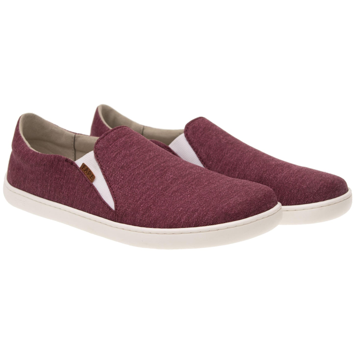 Fare Bare - Clara Bordo Granate - Slip ons barefoot