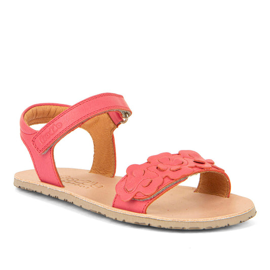 Froddo Barefoot - Sandalias Flexy Flowers Coral-Froddo-Cacles Barefoot-Tienda de calzado barefoot respetuoso minimalista