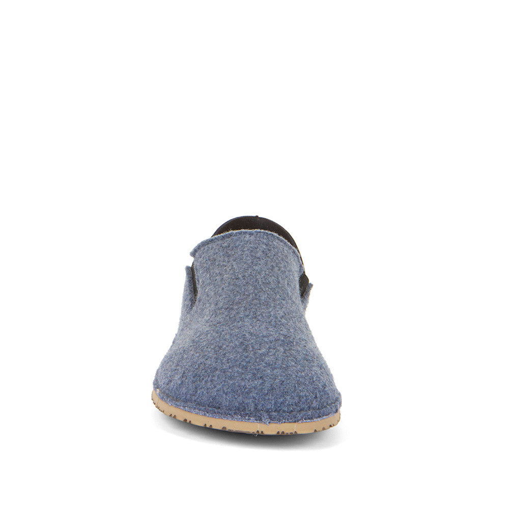 Froddo Barefoot - Slip-on Wooly Denim - Zapatillas de casa barefoot-Froddo-Cacles Barefoot-Tienda de calzado barefoot respetuoso minimalista