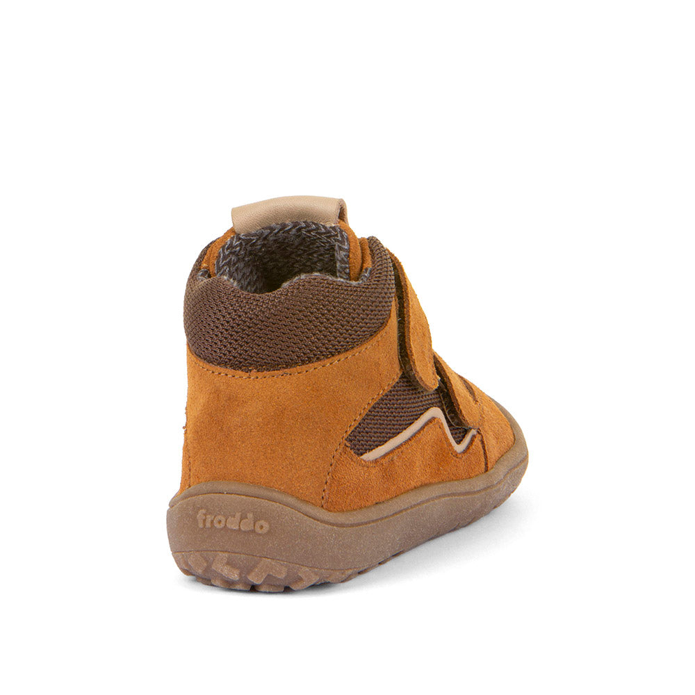 Froddo Barefoot - Tex Autumn Cognac - Botines Resistentes al agua-Froddo-Cacles Barefoot-Tienda de calzado barefoot respetuoso minimalista