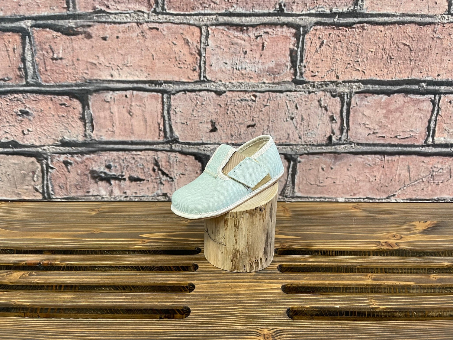 Pegres zapatillas algodón reciclado menta-Pegres-Cacles Barefoot