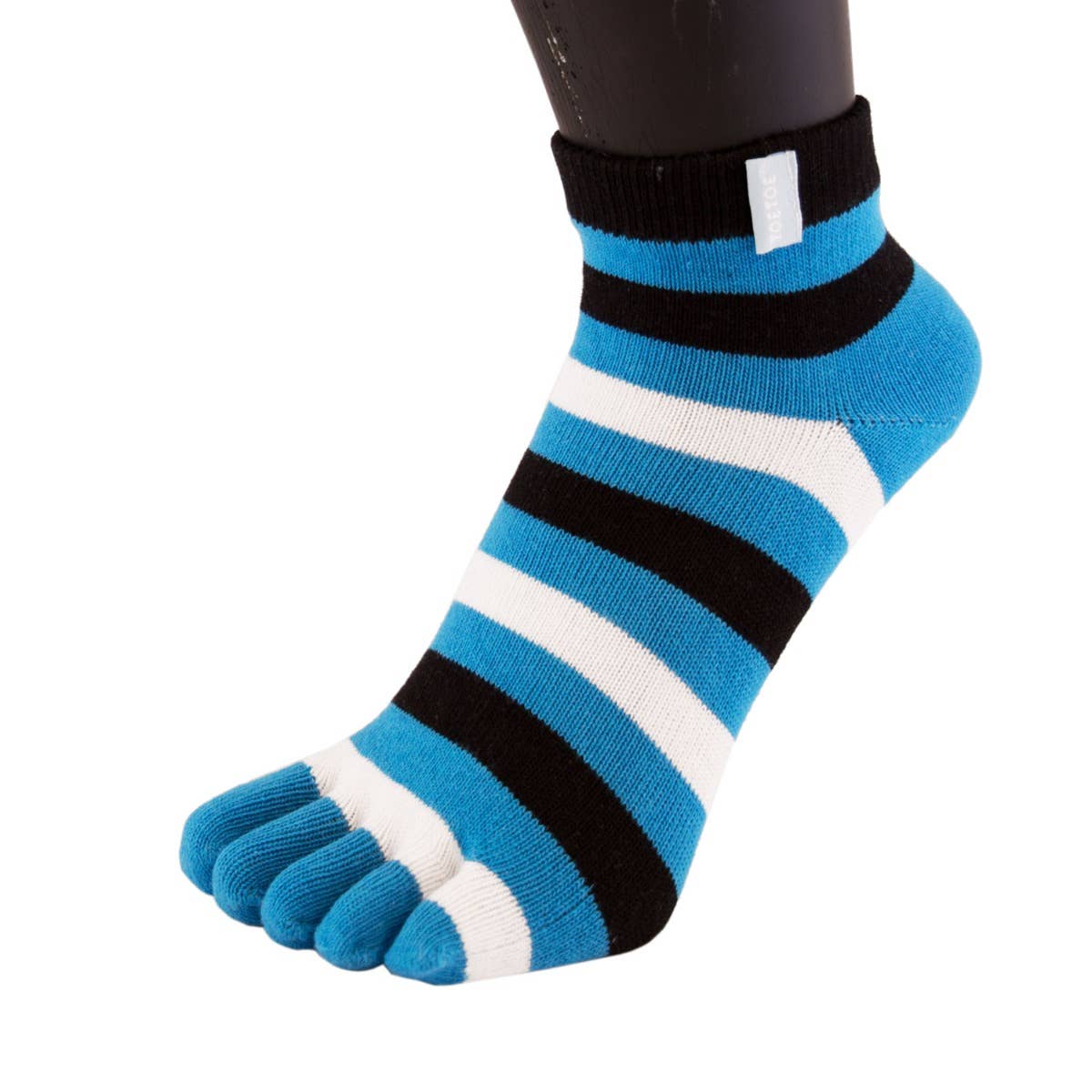TOETOE - calcetines cortos de dedos - tallas 35-46 / Black