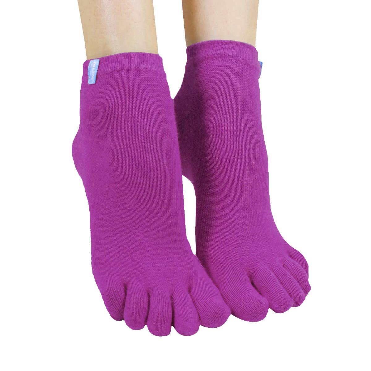 TOETOE - calcetines cortos de dedos - tallas 35-46 / White-TOETOE-Cacles Barefoot-Tienda de calzado barefoot respetuoso minimalista
