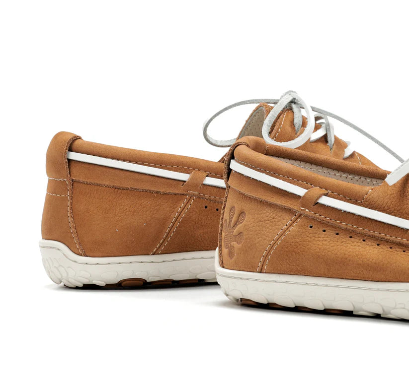 WAALS - Sidney Camel - Náuticos barefoot-Waals-Cacles Barefoot-Tienda de calzado barefoot respetuoso minimalista