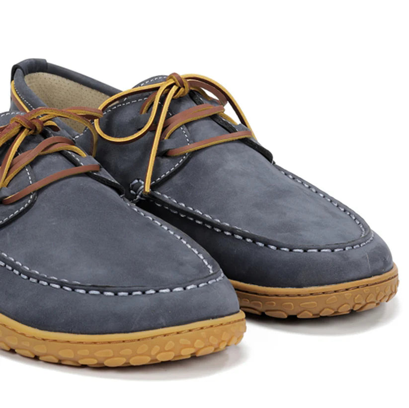 WAALS - Sidney Navy - Náuticos barefoot-Waals-Cacles Barefoot-Tienda de calzado barefoot respetuoso minimalista