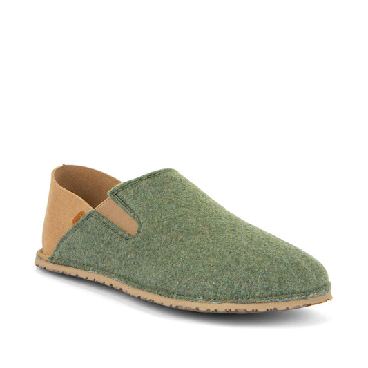 Froddo Barefoot - Slip-on Wooly Dark Green - Zapatillas de casa barefoot