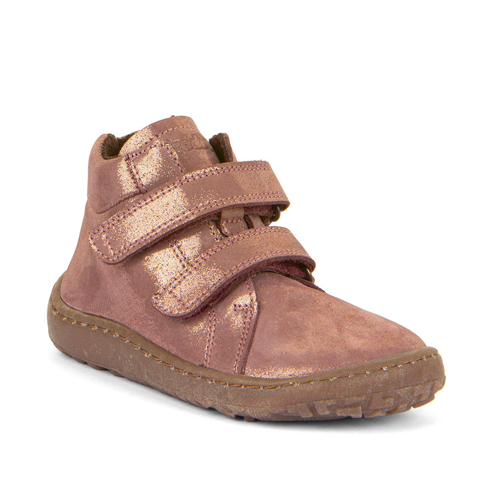 Froddo Barefoot - Pink / Gold - Botines de cuero repelente a la humedad