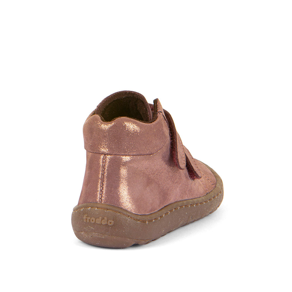 Froddo Barefoot - Pink / Gold - Botines de cuero repelente a la humedad