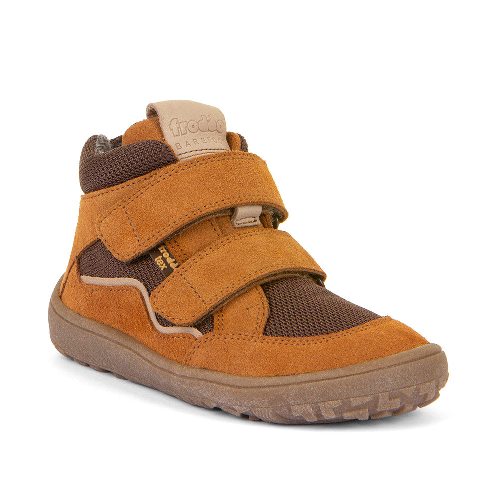 Froddo Barefoot - Tex Autumn Cognac - Botines Resistentes al agua