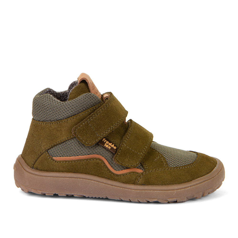 Froddo Barefoot - Tex Autumn Olive - Botines Resistentes al agua