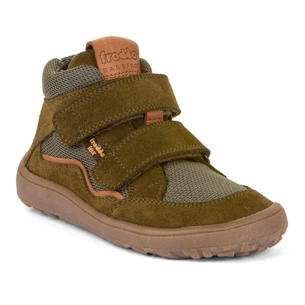 Froddo Barefoot - Tex Autumn Olive - Botines Resistentes al agua