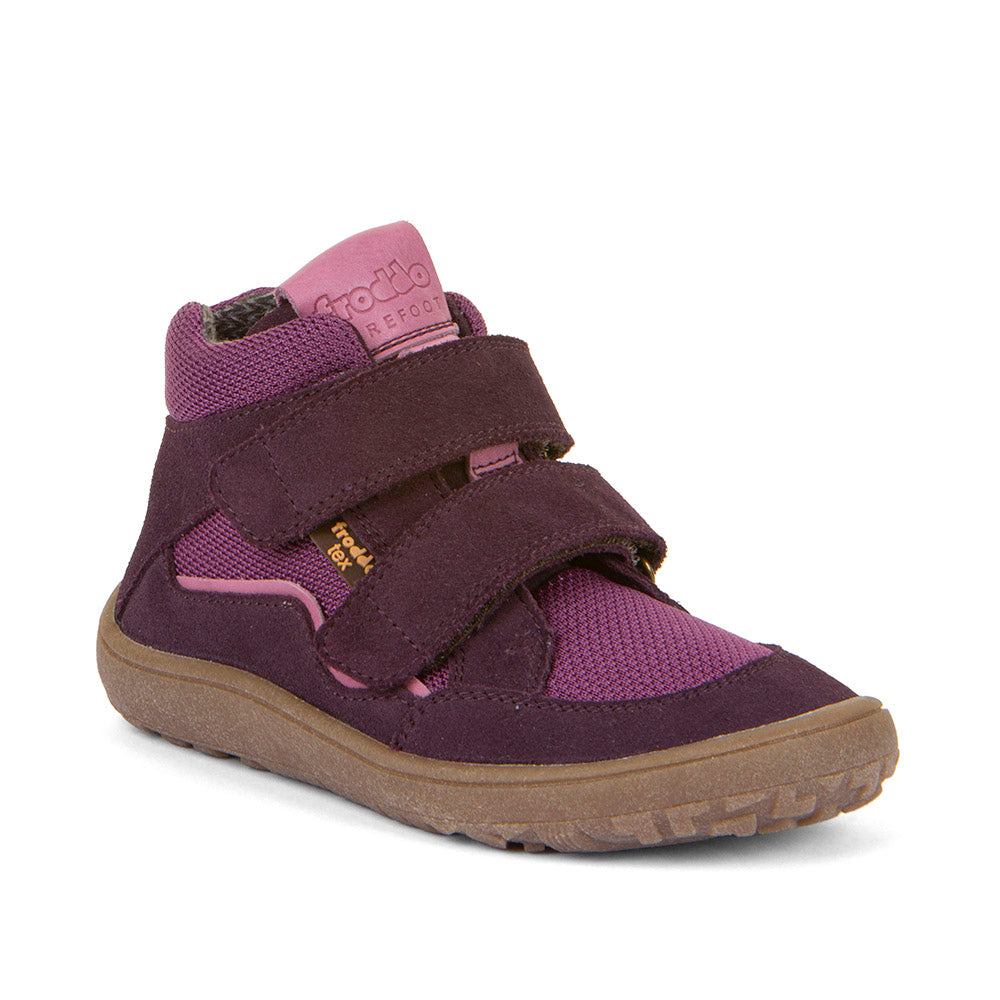 Froddo Barefoot - Tex Autumn Purple - Botines Resistentes al agua