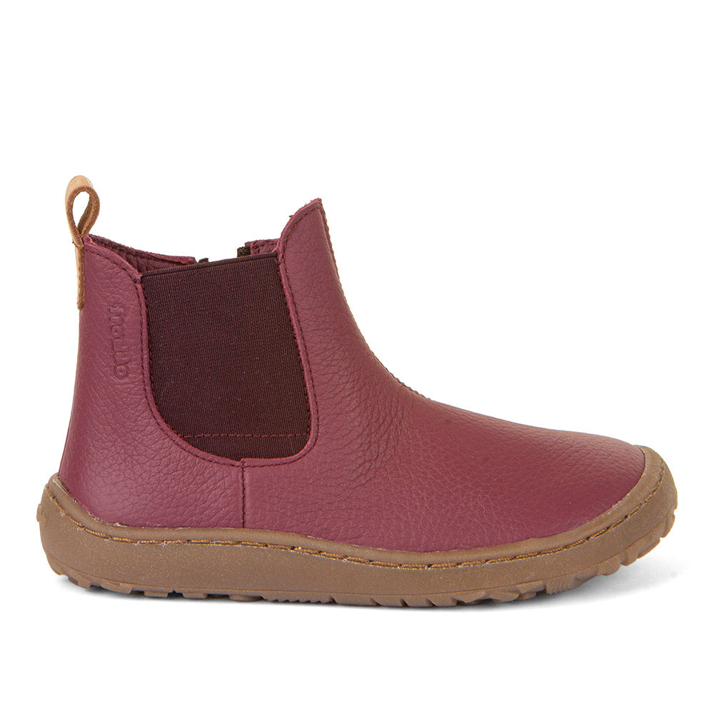 Froddo Barefoot - Chelys Bordeaux - Botines Chelsea Barefoot