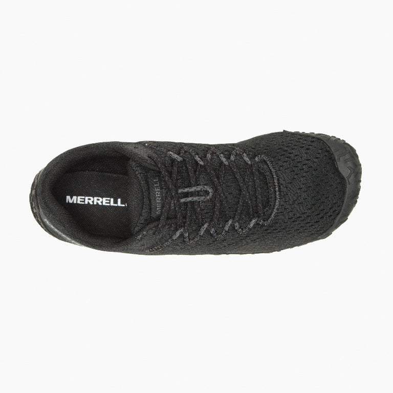 Merrell - Vapor Glove 6 Black - Deportivas Barefoot para entrenar y senderos sencillos