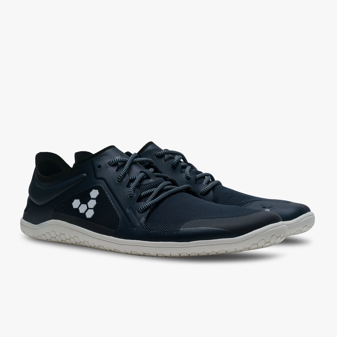 VIVOBAREFOOT - Primus Lite III Navy - Zapatillas descalzas para entrenamiento funcional/peso/uso diario deportivo