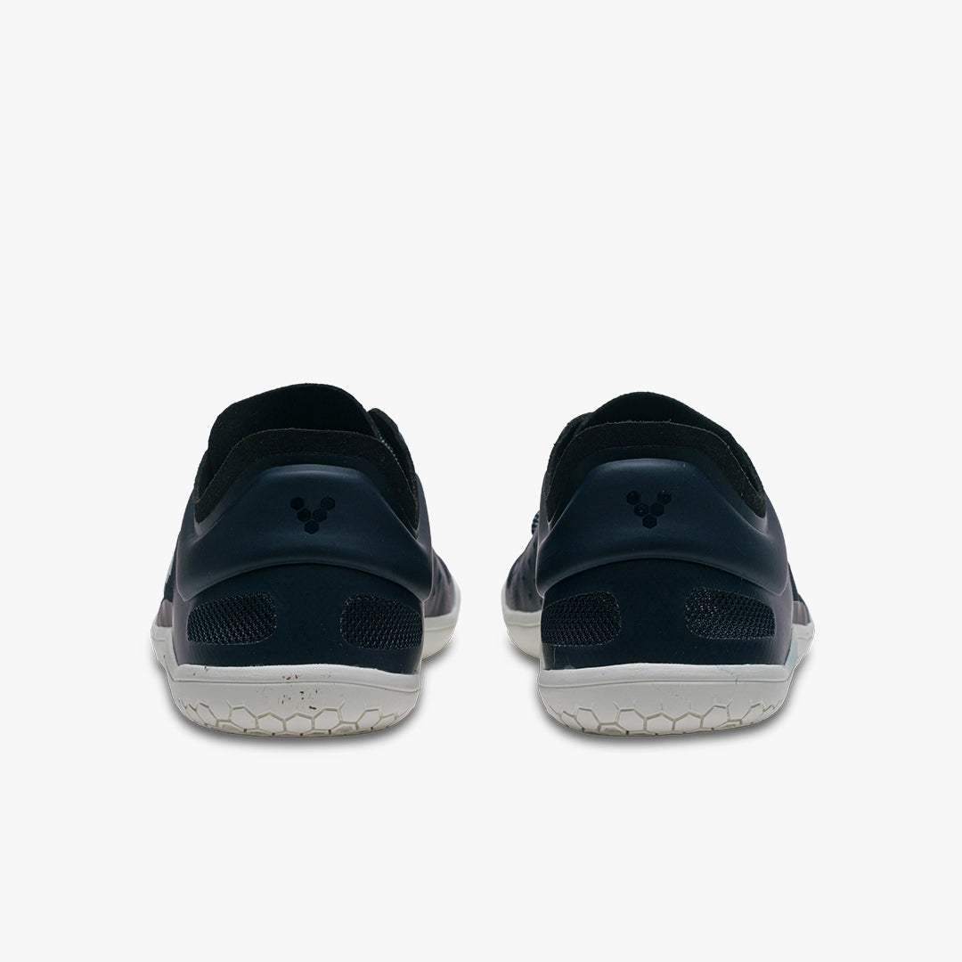 VIVOBAREFOOT - Primus Lite III Navy - Zapatillas descalzas para entrenamiento funcional/peso/uso diario deportivo