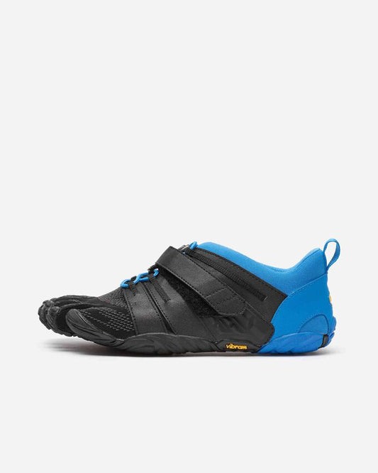 Vibram FiveFingers - V-Train 2.0 Black/Blue - Deportivas Barefoot para Entrenamiento (Hombre)