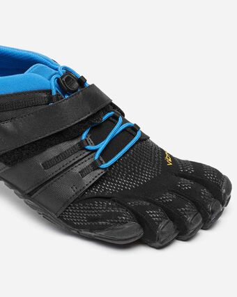 Vibram FiveFingers - V-Train 2.0 Black/Blue - Deportivas Barefoot para Entrenamiento (Hombre)