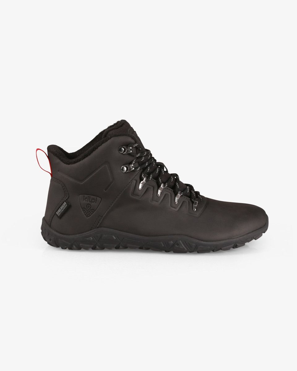 Kilpi - Bare High WP-U Black - Botas Barefoot para Hiking y Montaña