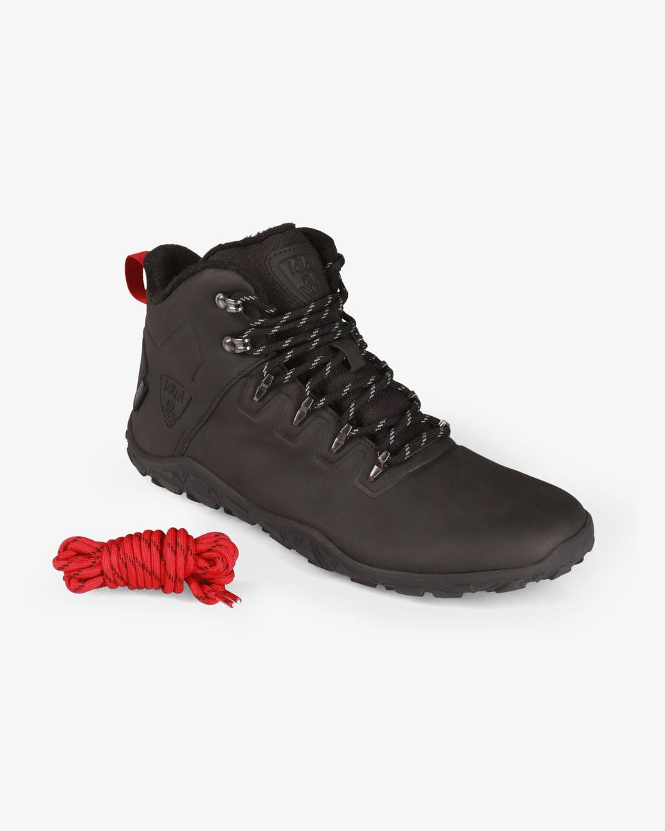 Kilpi - Bare High WP-U Black - Botas Barefoot para Hiking y Montaña