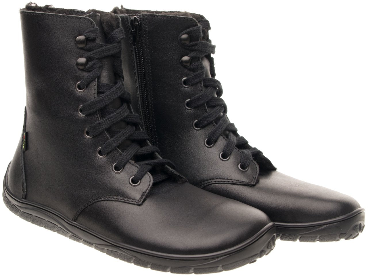 Fare Bare - Freya Winter Shoes Black - botas barefoot de invierno calientes