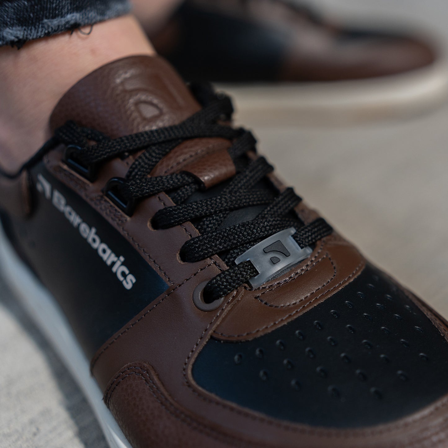 Barebarics - Wave Black & Dark Brown - Deportivas barefoot