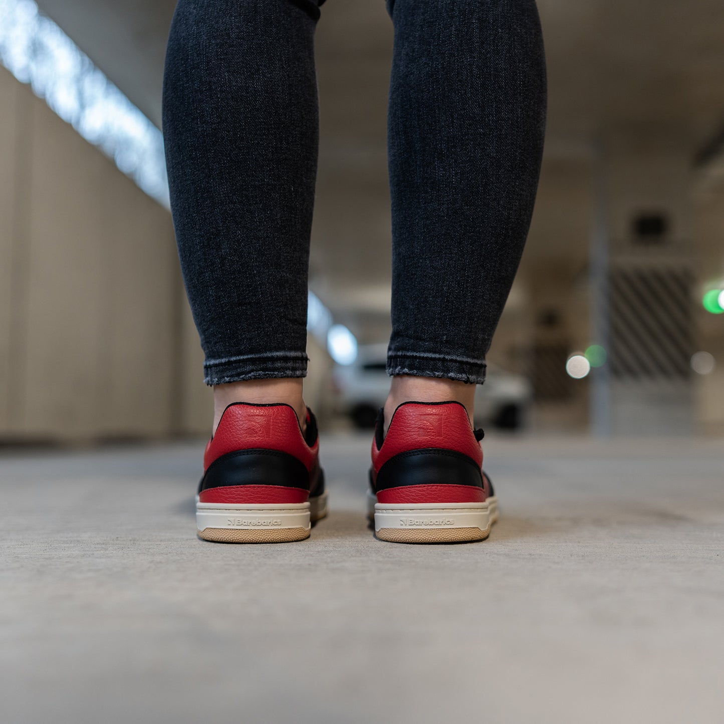 Barebarics - Wave Black & Red - Deportivas barefoot