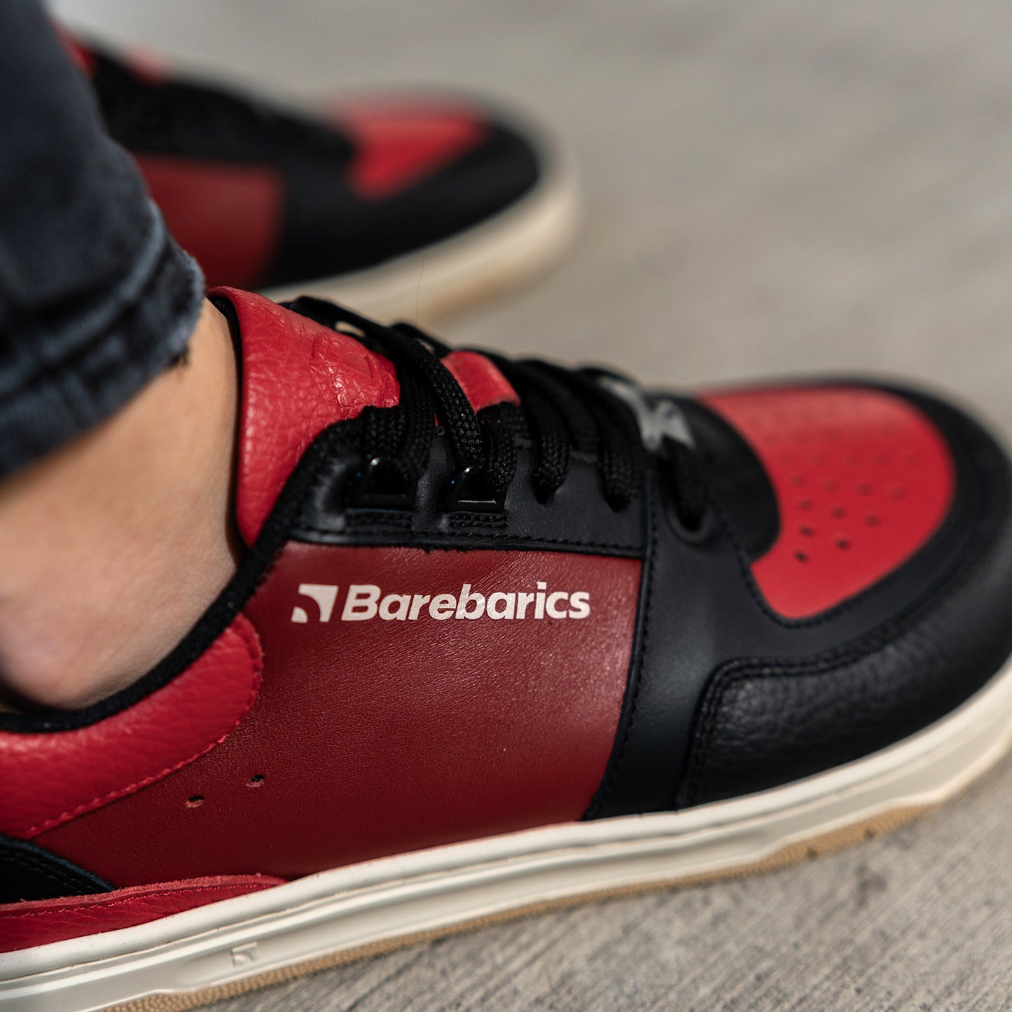 Barebarics - Wave Black & Red - Deportivas barefoot