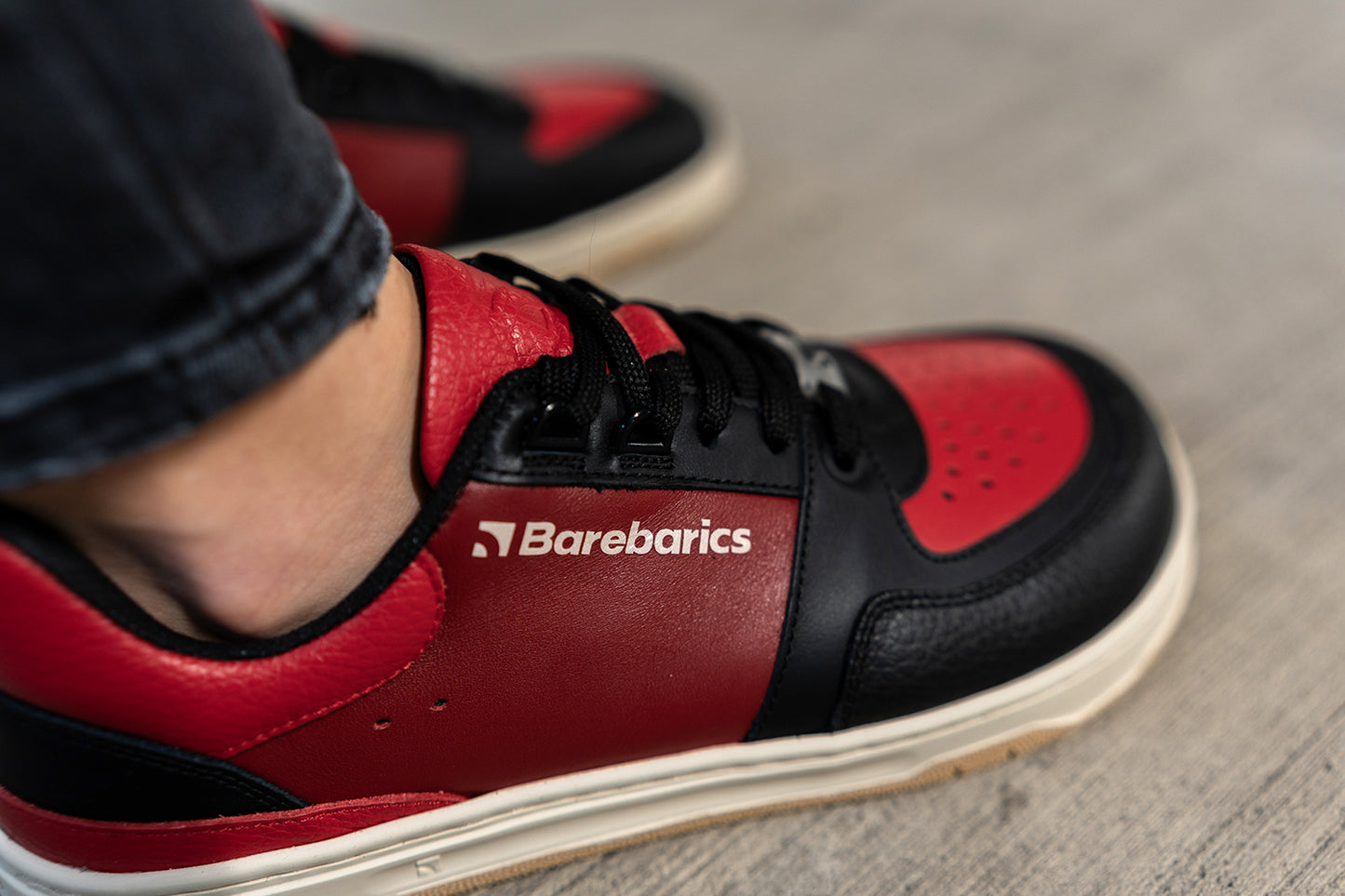 Barebarics - Wave Black & Red - Deportivas barefoot