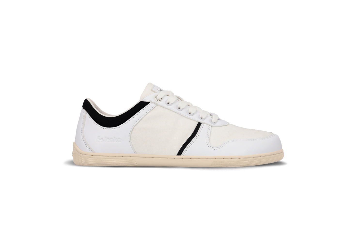 Be Lenka - Echo White & Black Vegan - Deportivas barefoot veganas