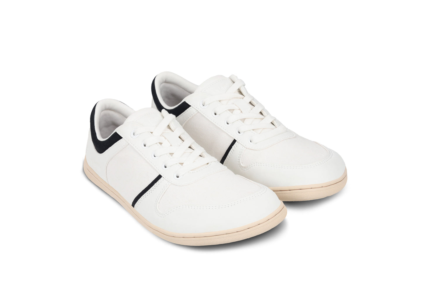 Be Lenka - Echo White & Black Vegan - Deportivas barefoot veganas