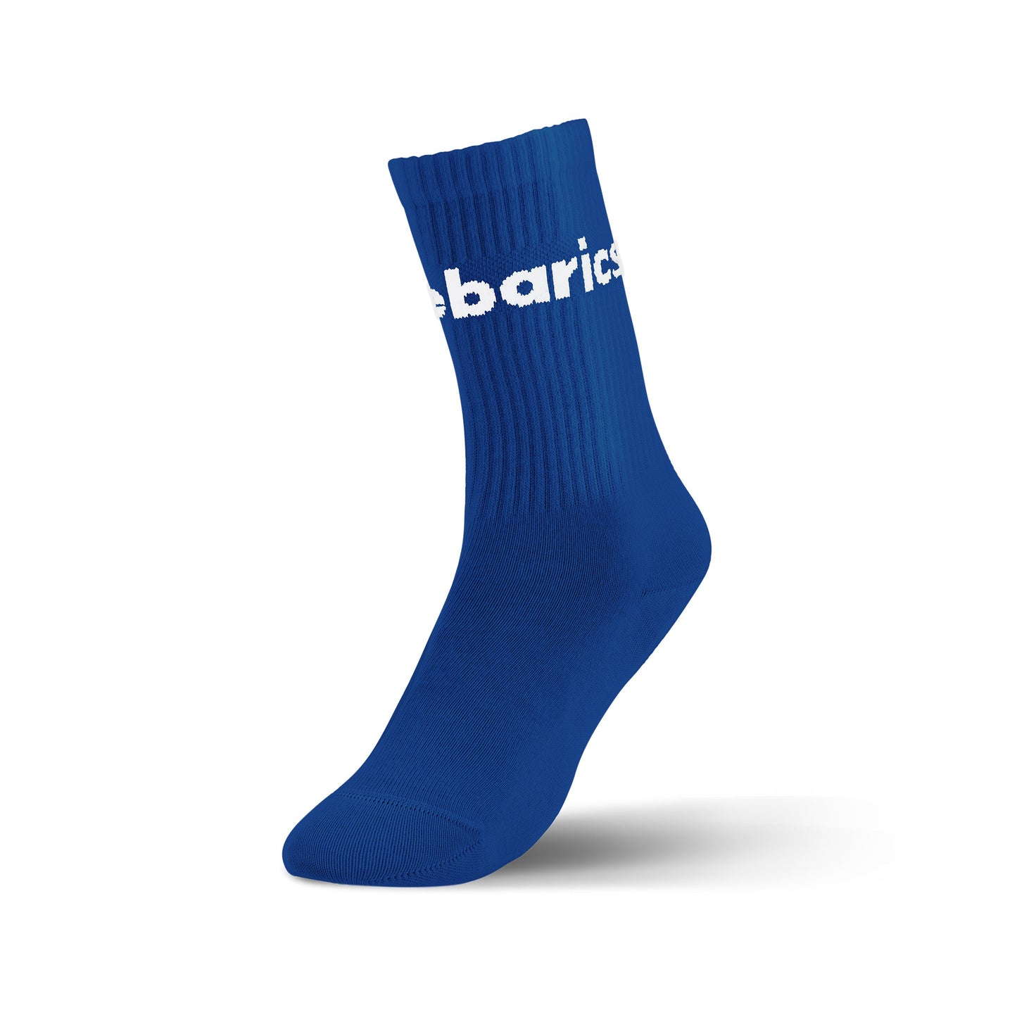 Barebarics - Crew Cobalt Blue Big logo - Calcetines respetuosos