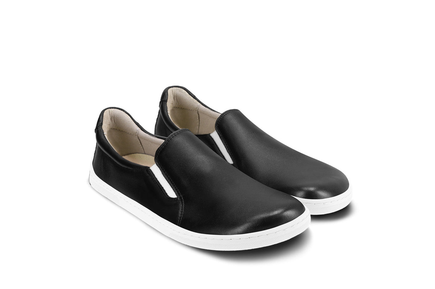 Be Lenka - Eazy Neo Black & White - Slip-ons barefoot