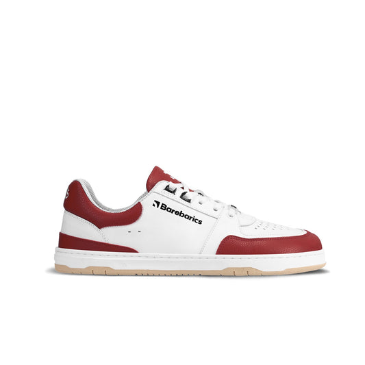 Barebarics - Wave White & Crimson Red - Deportivas barefoot