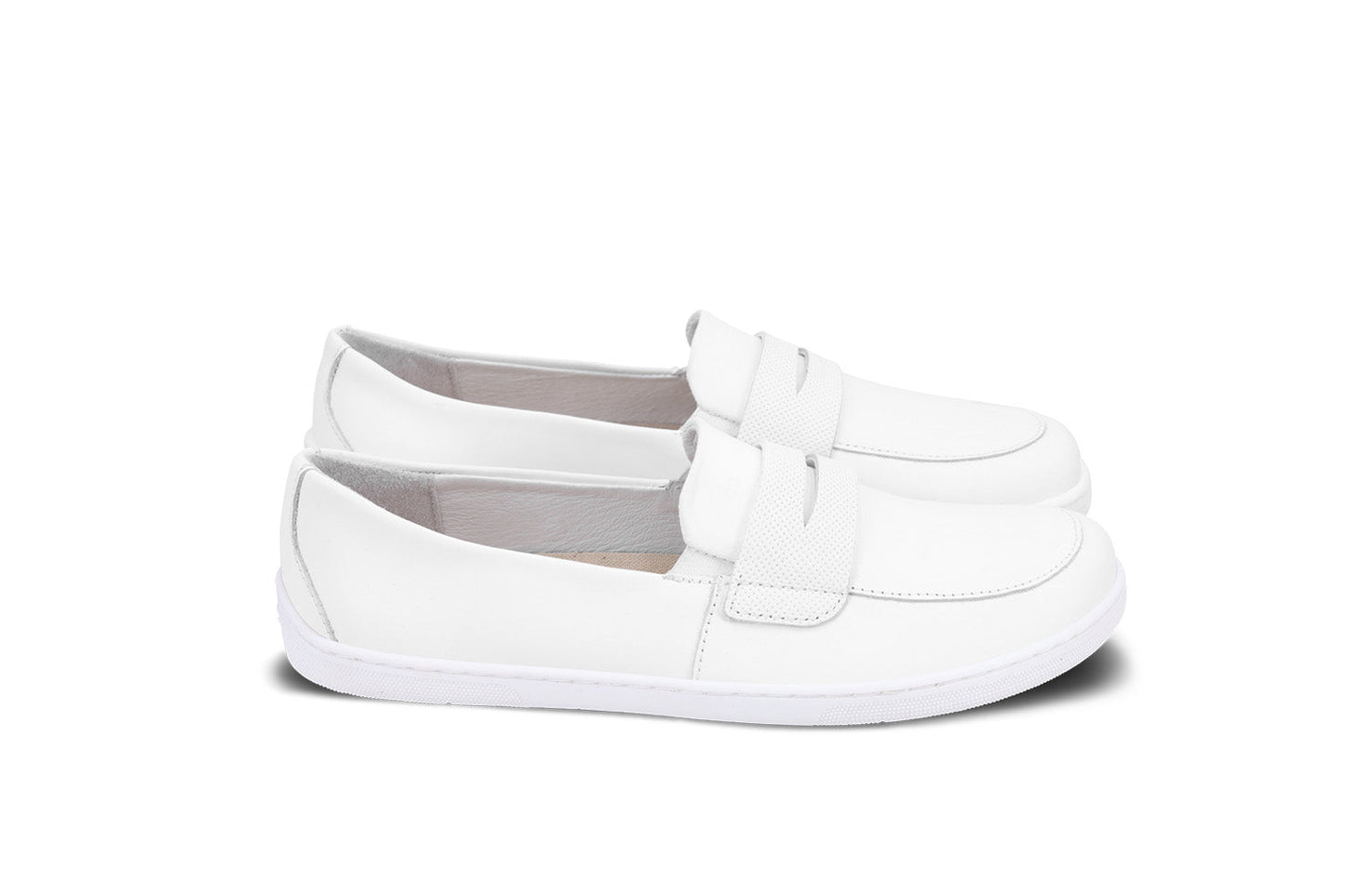 Be Lenka - Buena All White - Mocasines barefoot