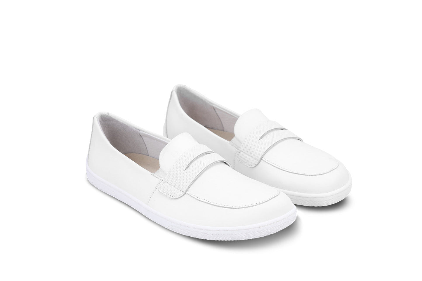 Be Lenka - Buena All White - Mocasines barefoot