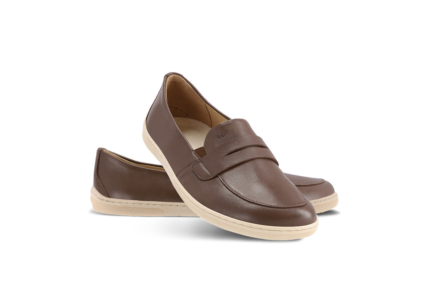 Be Lenka Buena - Dark Brown & Beige - Mocasines Barefoot