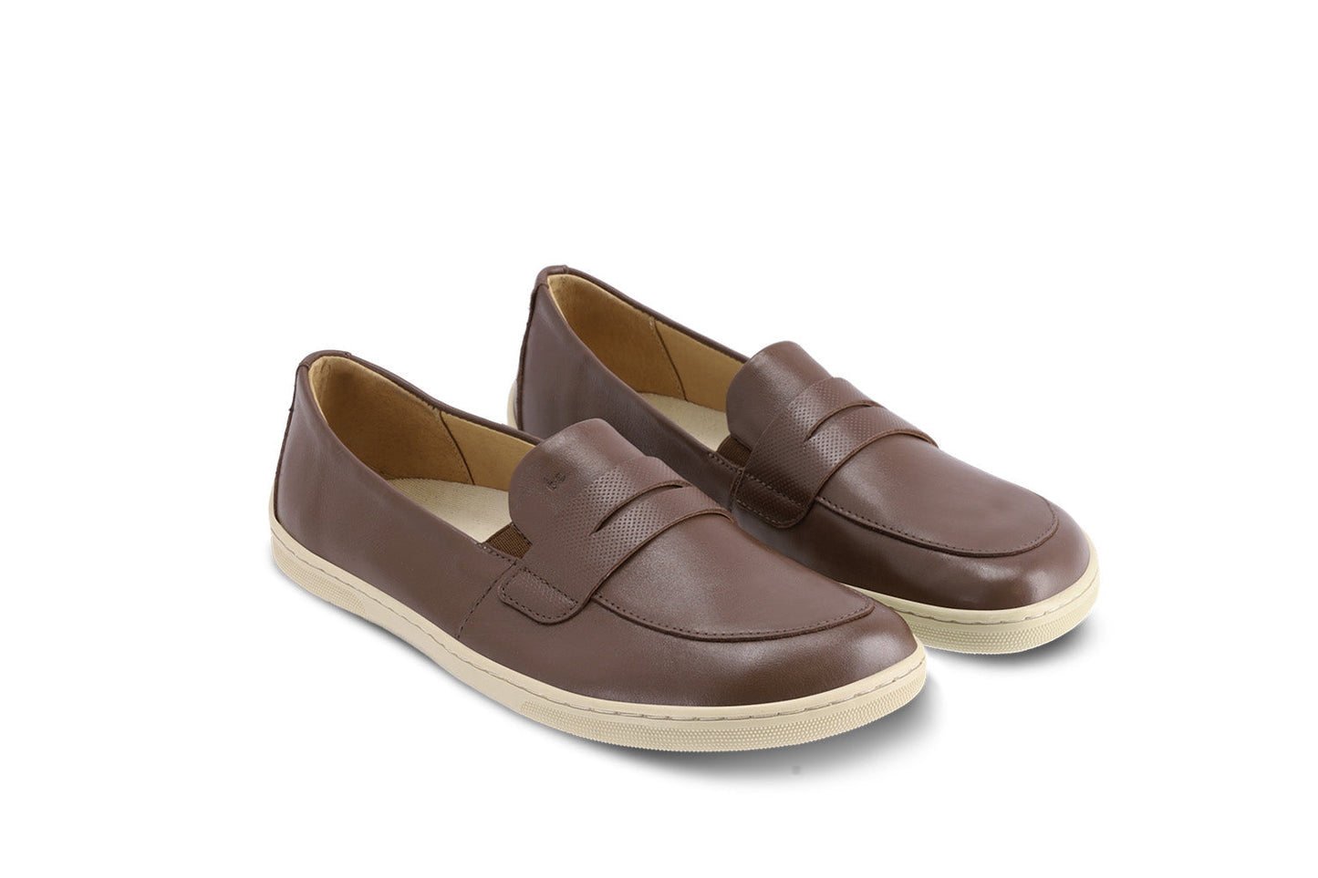 Be Lenka Buena - Dark Brown & Beige - Mocasines Barefoot