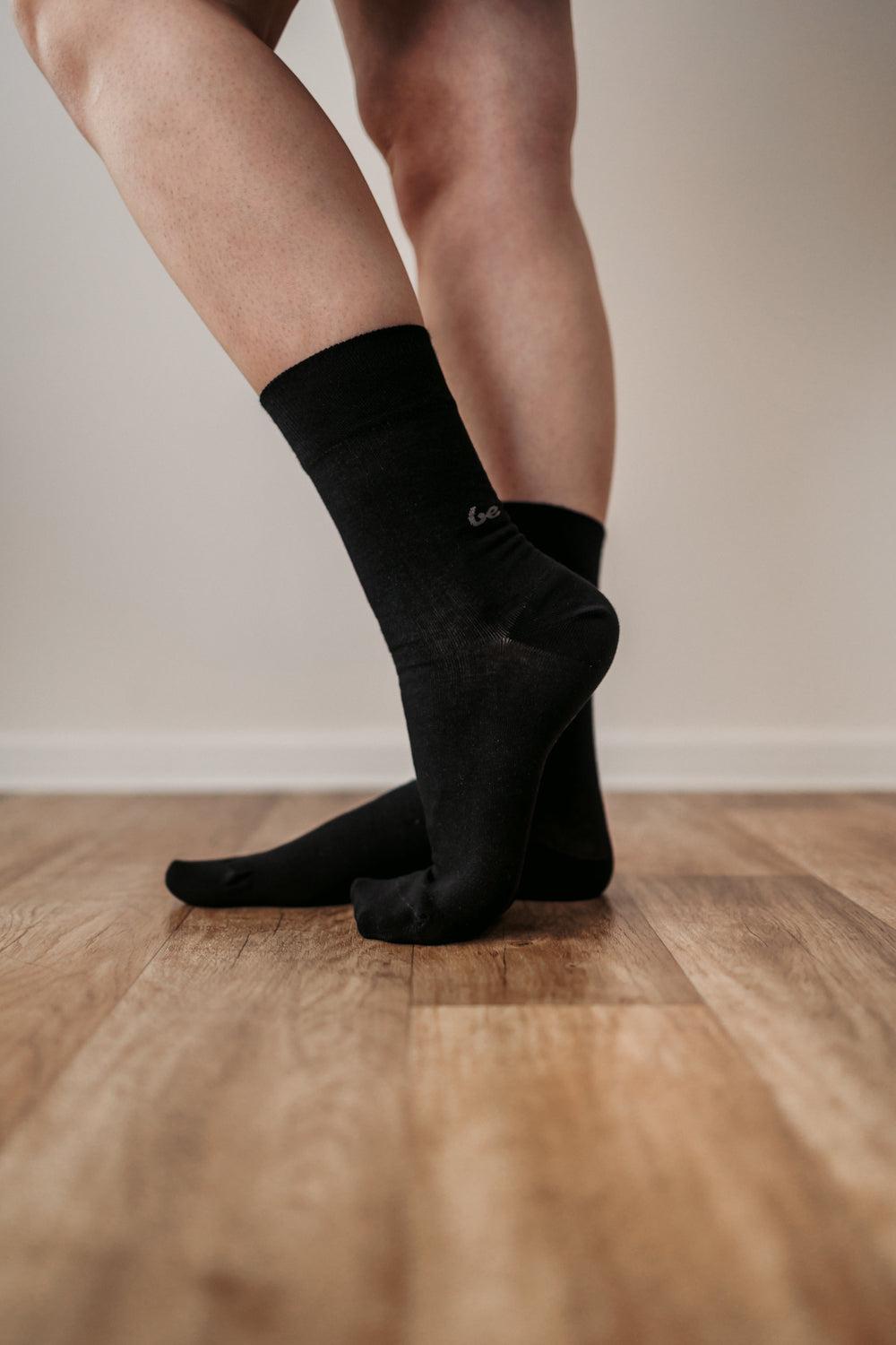 Be Lenka - Crew Essentials Black - Calcetines barefoot